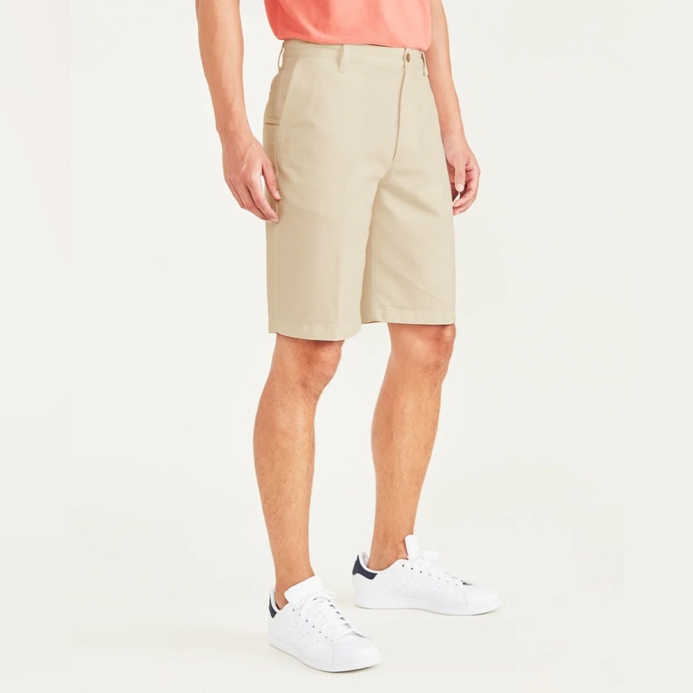 Dockers Khaki Tan Chinos Beige Golf Shorts